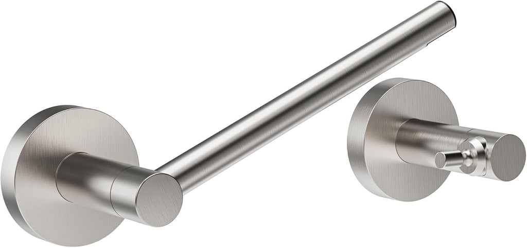 RUACQ Brushed Nickel Toilet Paper Holder Wall Mount for Bathroom