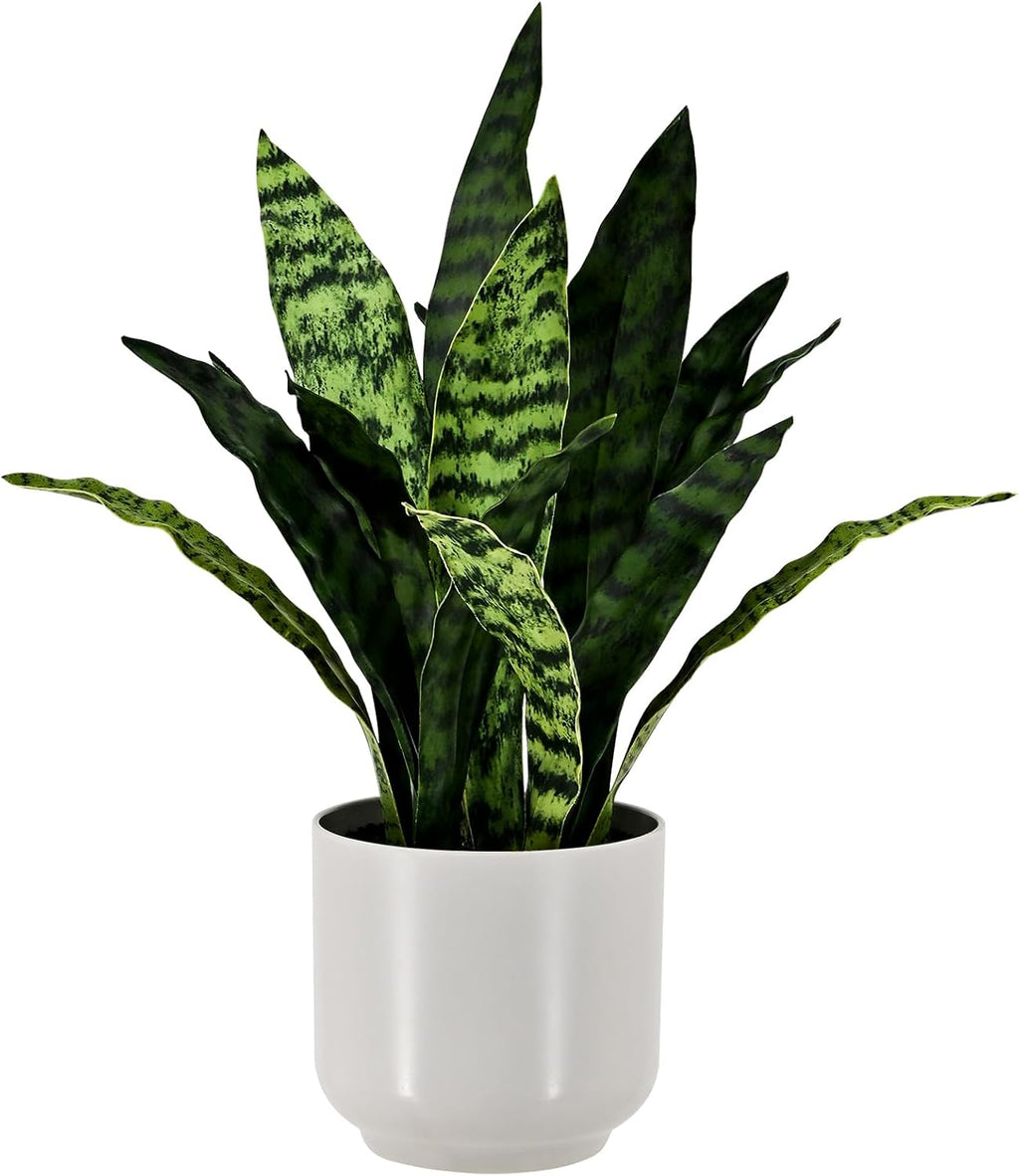 Faux Snake 19” Tall Artificial Plant Indoor for Home Decor