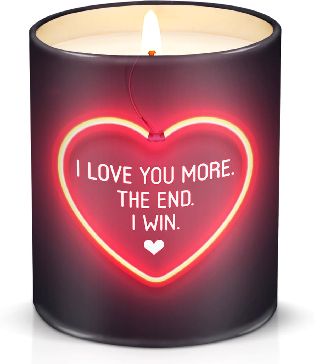 TEEZWONDER Christmas Anniversary Birthday Gifts for Him Her - Candle 10 oz