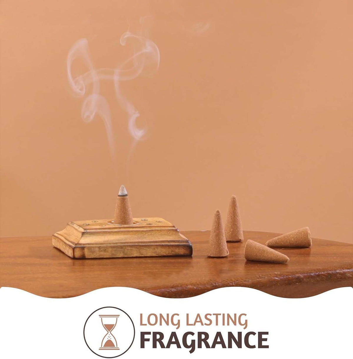 Folkulture Vanilla & Pumpkin Spice Fall Incense Cones Set of 2 (30 Cones)