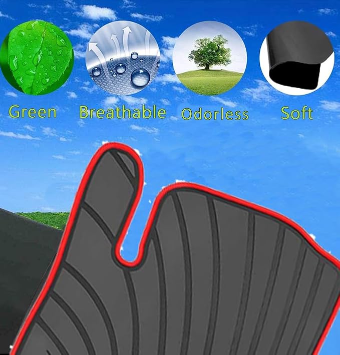 Car Floor Mats for Mercedes Benz CLA 250 (2014-2019) & GLA 250 (2015-2020), Custom Fit A Class 2012-2019, B Class 2013-2019 Floor Liner All Weather Rubber Mats Heavy Duty Odorless