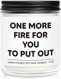 Bosses Day Gifts for Women, Funny Boss Gifts for Women, Coworker Gift for Woman, Farewell Gift for Coworkers, Coworkers Birthday Present, Funny Present for Manager, Lavender & Woods Scented Candle 7oz