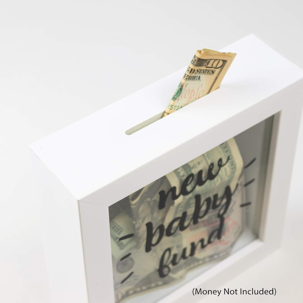 Lawrence Frames - New Baby Fund Box - 8 Inch Square, 2.4 Inch Depth