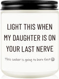 Son in Law Gifts, Funny Son-in-Law to be Candle Gifts, Lavender Scent