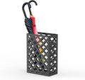Mango Steam Trellis Umbrella Holder Stand for Home or Office Entryways (Black, Trellis)