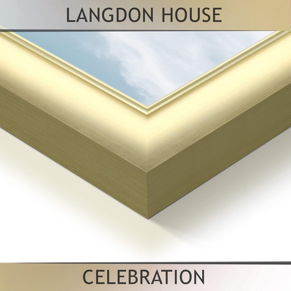 Langdon House 8x10 Picture Frames - Gold, 3 Pack - Celebration Collection