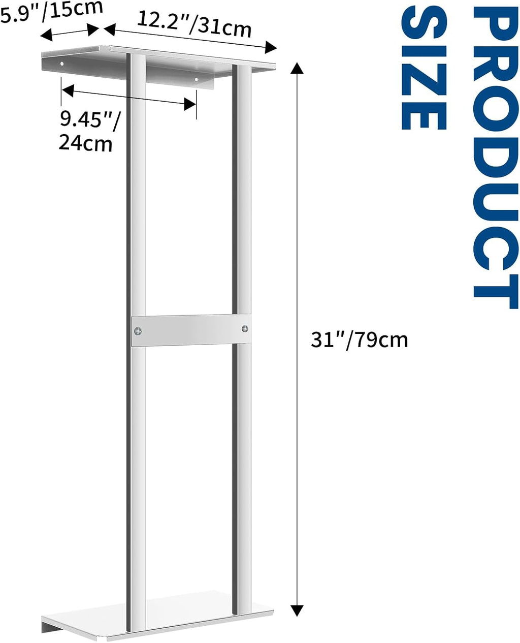 Bathroom Towel Storage Rack, Wall Mounted Bathroom Towel Rack