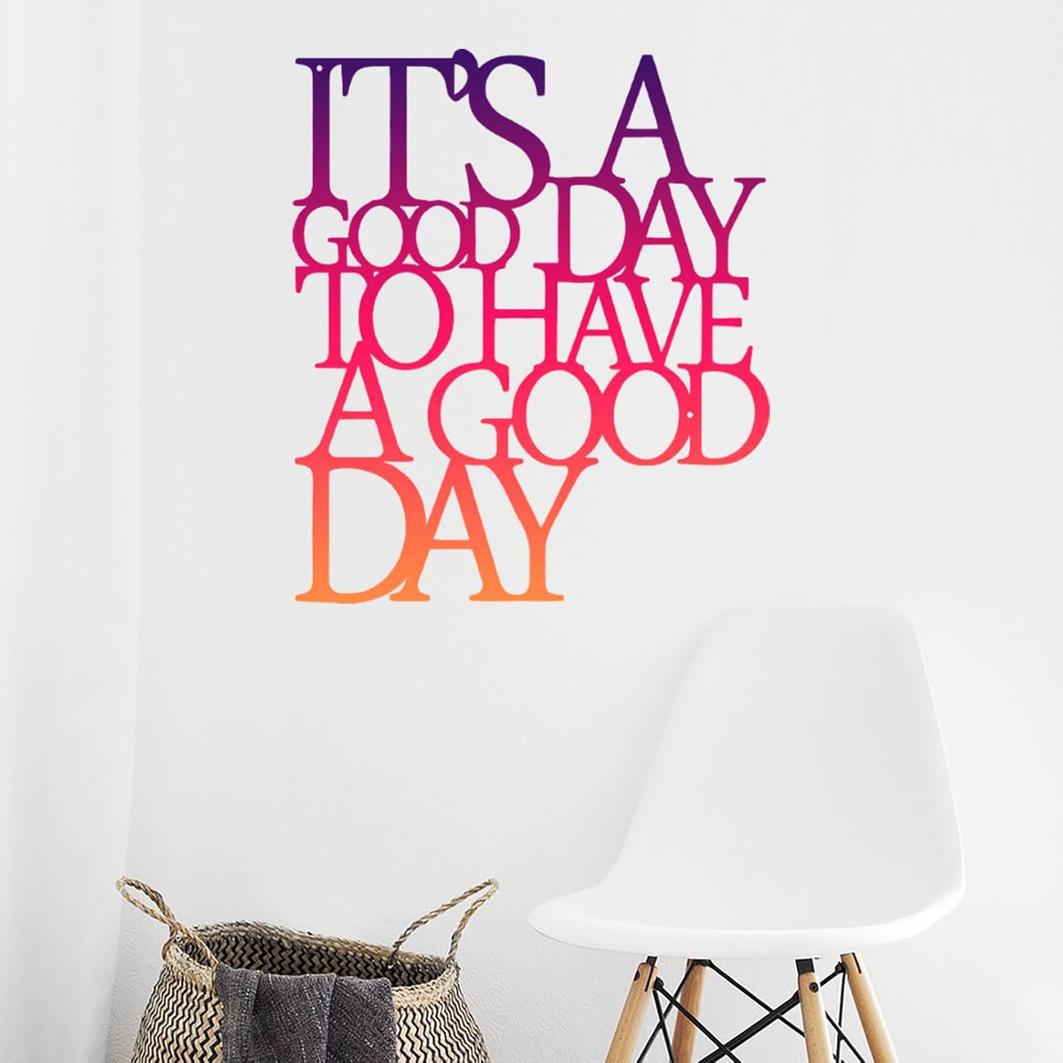 Benziso Motivational Metal Wall Art Inspirational Wall Decor Positive Quotes Wall Decor for Office Living Room Encouragement Gifts (color-2)