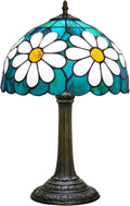 Tiffany Lamp Stained Glass Table Lamp Chrysanthemum Bedside Lamps Bedroom Living Room Dining Room Office Decoration Desk Lamp Home Decoration Creative Gift