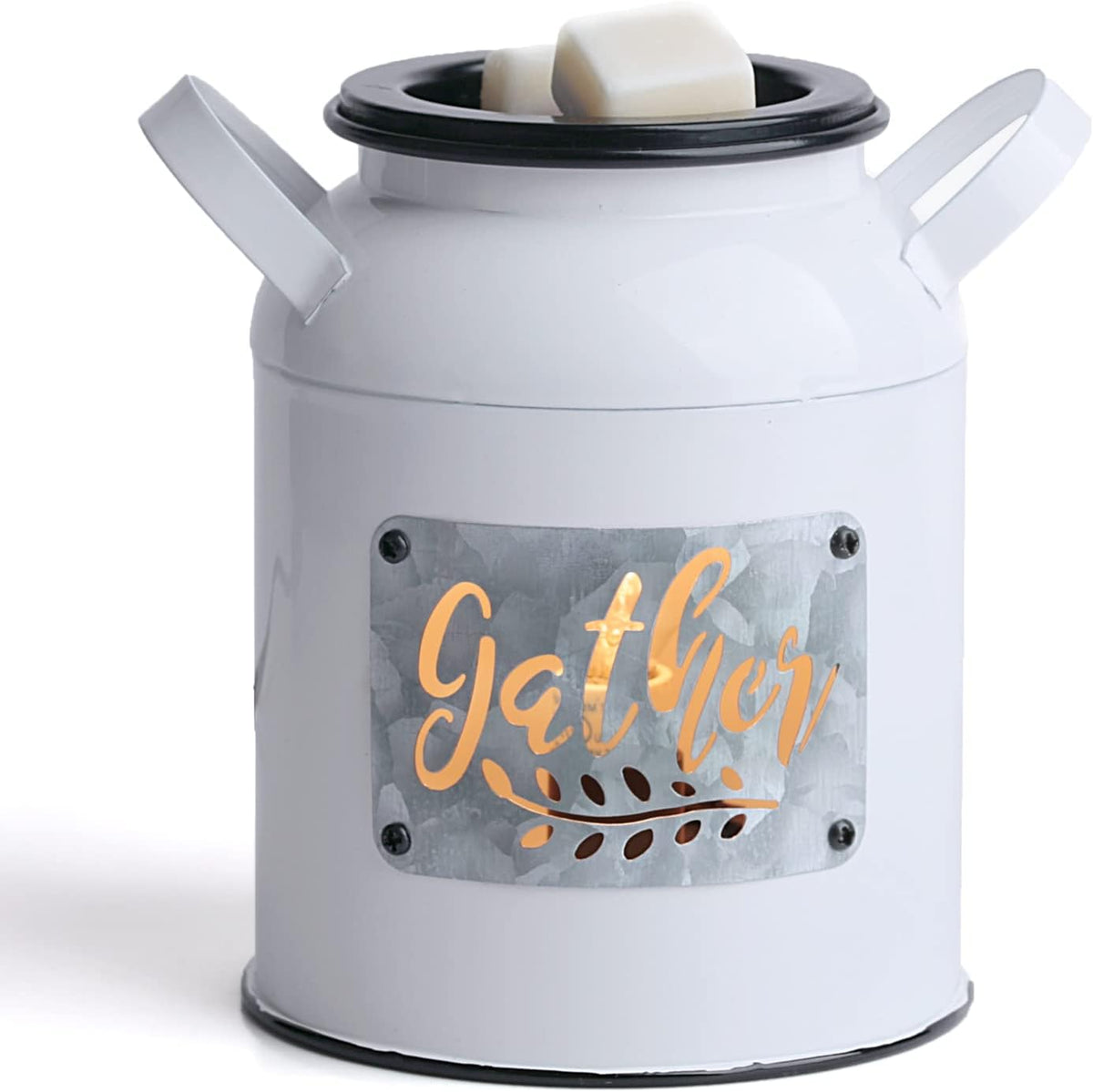 NAFANG White Wax Melt Warmer, Farmhouse Wax Warmer for Scented Wax