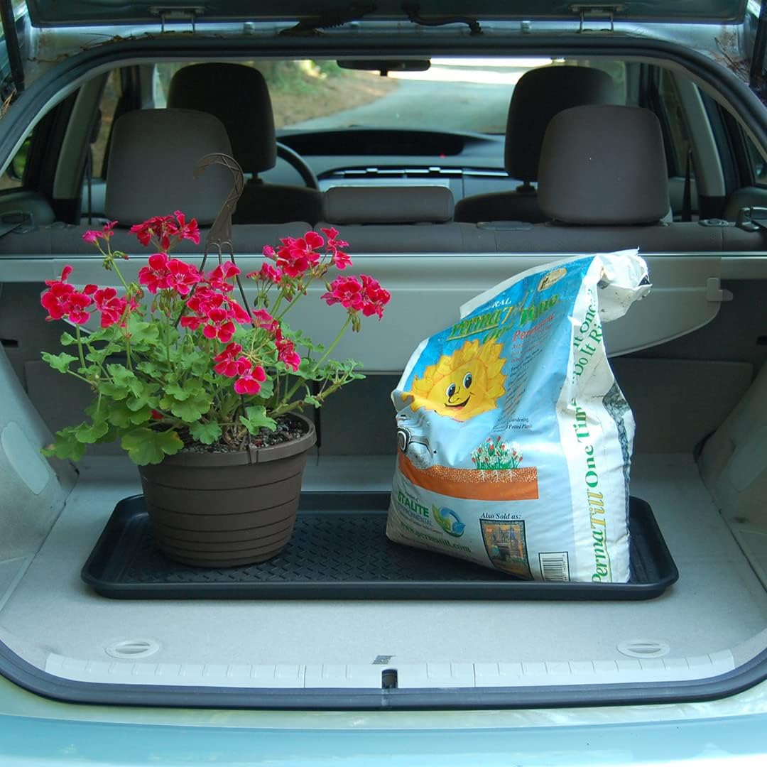 Multi-Purpose Tray in Decorator Colors - 30” L x 15” W x 1.20” H (Saddle Brown Set of 2)