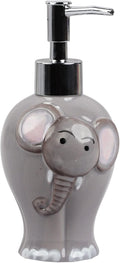 Elephant Soap Dispenser with Pump for Bathroom or Kitchen Sink