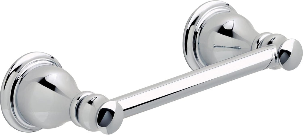 DELTA FAUCET Rubber Limited AUB50-PC Aubrey Wall Mount Pivot Arm Toilet Paper Holder Bath Hardware Accessory in Polished Chrome