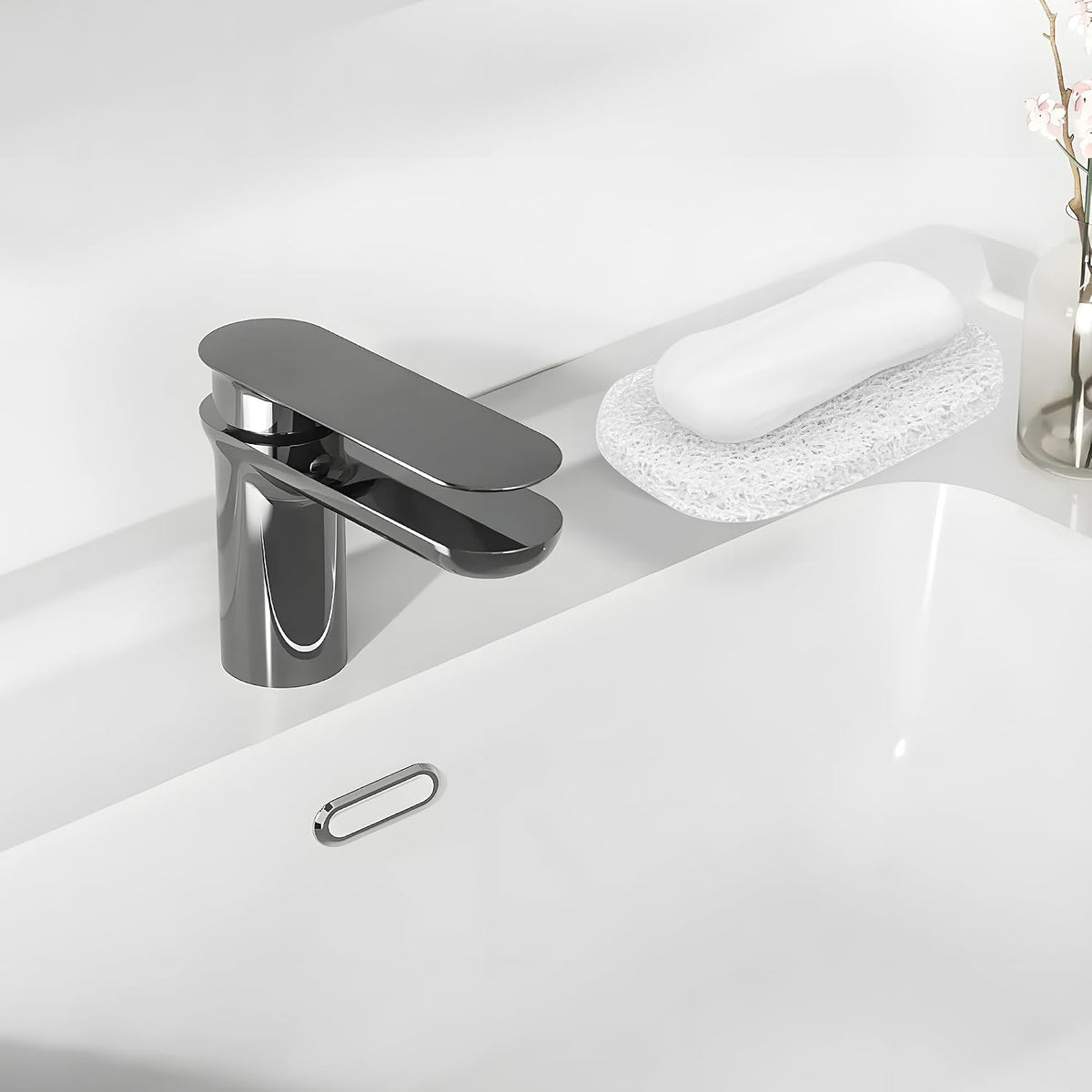 4PCS White Clear Soap Holder Pad,BPA-Free Soap Lifting Pad for Bar Soap,Easy to Clean Soap Savers Pads Suitable for Shower Kitchen Bathroom Bathroom Travel Hotel Cleaning Product