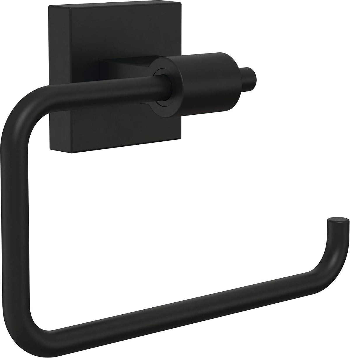 Franklin Brass Toilet Paper Holder | European Style | Matte Black | Wall Mount Single Post | Maxted Bathroom Accessories