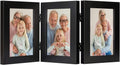 Frametory, 4x6 Triple Picture Frames Black, 1 Pack