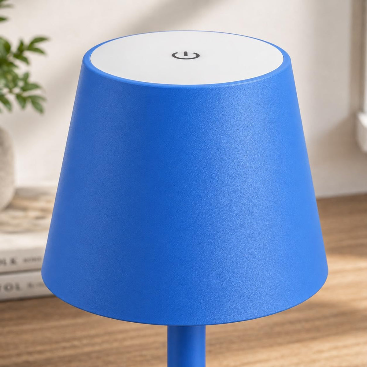 Yogaret Blue Cordless Table Lamp Set of 2, Indoor/Outdoor Table Lamp for Restaurant Home Dinner Patio Pinic