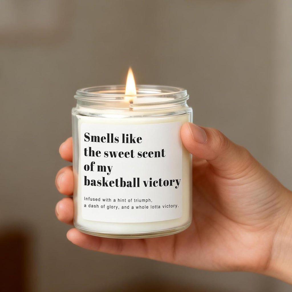 Basketball Gifts for Boys, Basketball Team Gifts, Coach Candle Gift