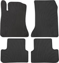 Car Floor Mats for Mercedes Benz CLA 250 (2014-2019) & GLA 250 (2015-2020), Custom Fit A Class 2012-2019, B Class 2013-2019 Floor Liner Black All Weather Rubber Mats Heavy Duty Odorless
