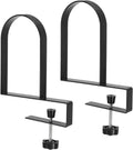 PATIKIL Adjustable Book Ends for Shelves Black 2 Pcs
