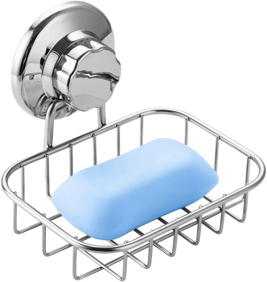 SANNO Powerful Vacuum Suction Cups replacement for Shower Caddy, Sope dish,Double Hooks- Set of 2
