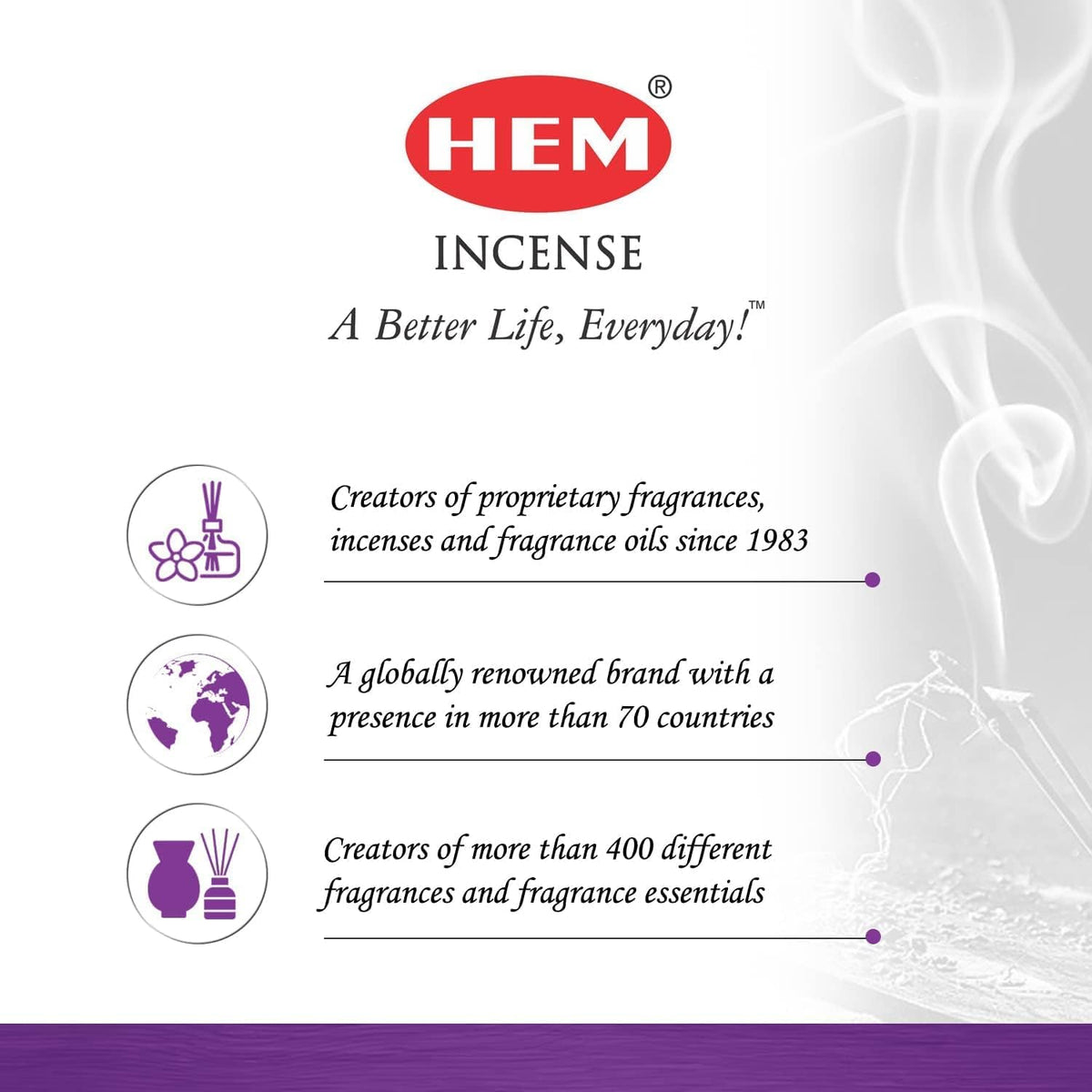 Hem Opium Incense Sticks (120 Sticks, 6 Boxes Inside) - 9 Inches Long, 20g per Box - Perfect for Meditation, Rituals & Cleansing |Enchantment, Captivating & Mysterious Fragrance