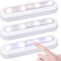 STAR-SPANGLED 7” Dimmable LED Stick on Push Tap Lights AAA Battery, 3 Pack