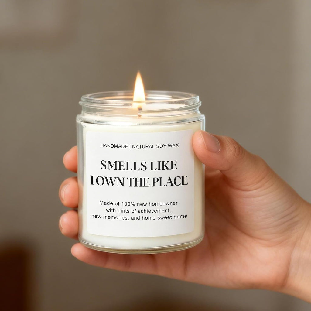 Housewarming Gifts for New Home, First Home Gift for Couples Candle