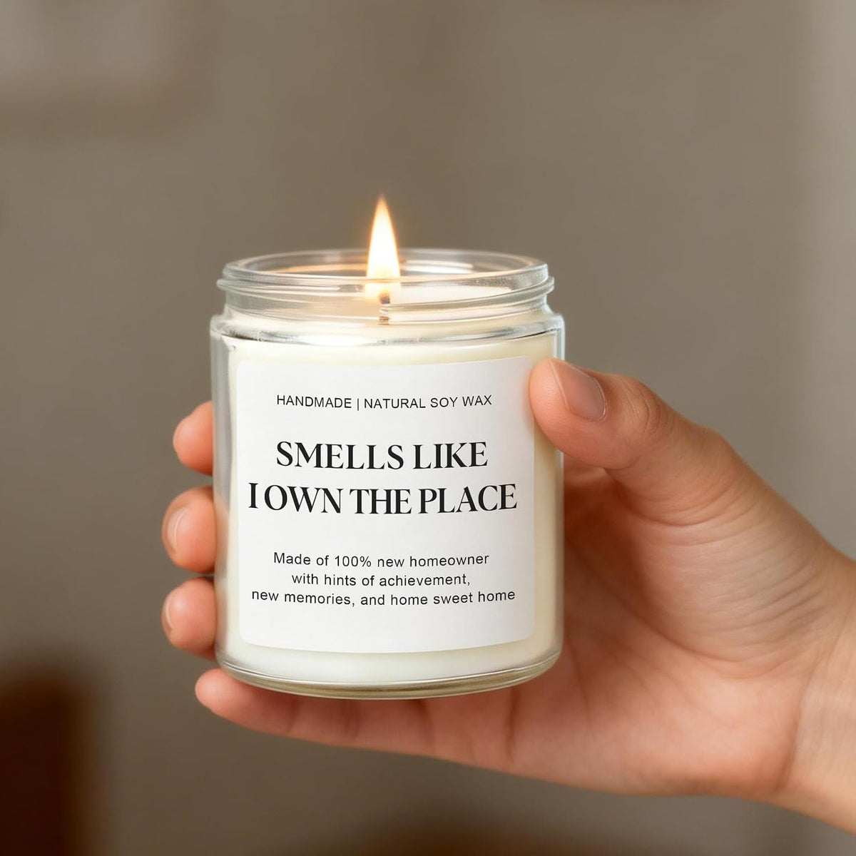 Housewarming Gifts for New Home, First Home Gift for Couples Candle