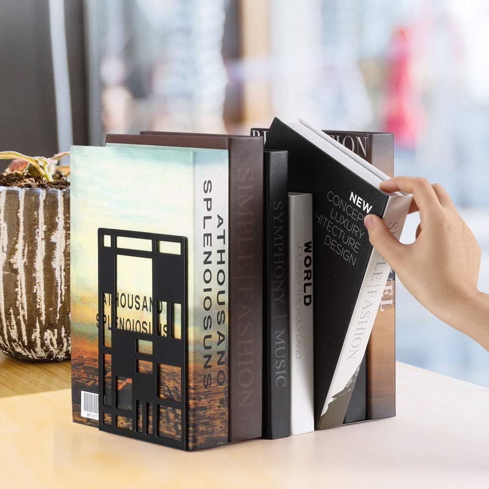 Book Ends,Bookends,Book Ends for Shelves,Bookends for Heavy Books