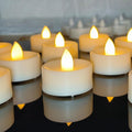 36 Pack Battery Operated Tea Lights Candles Flickering Flameless LED Lights, Long Lasting 200+ Hours Realistic Electric TeaLights Fake Plastic candles for Wedding, Centerpieces, Halloween, Christmas