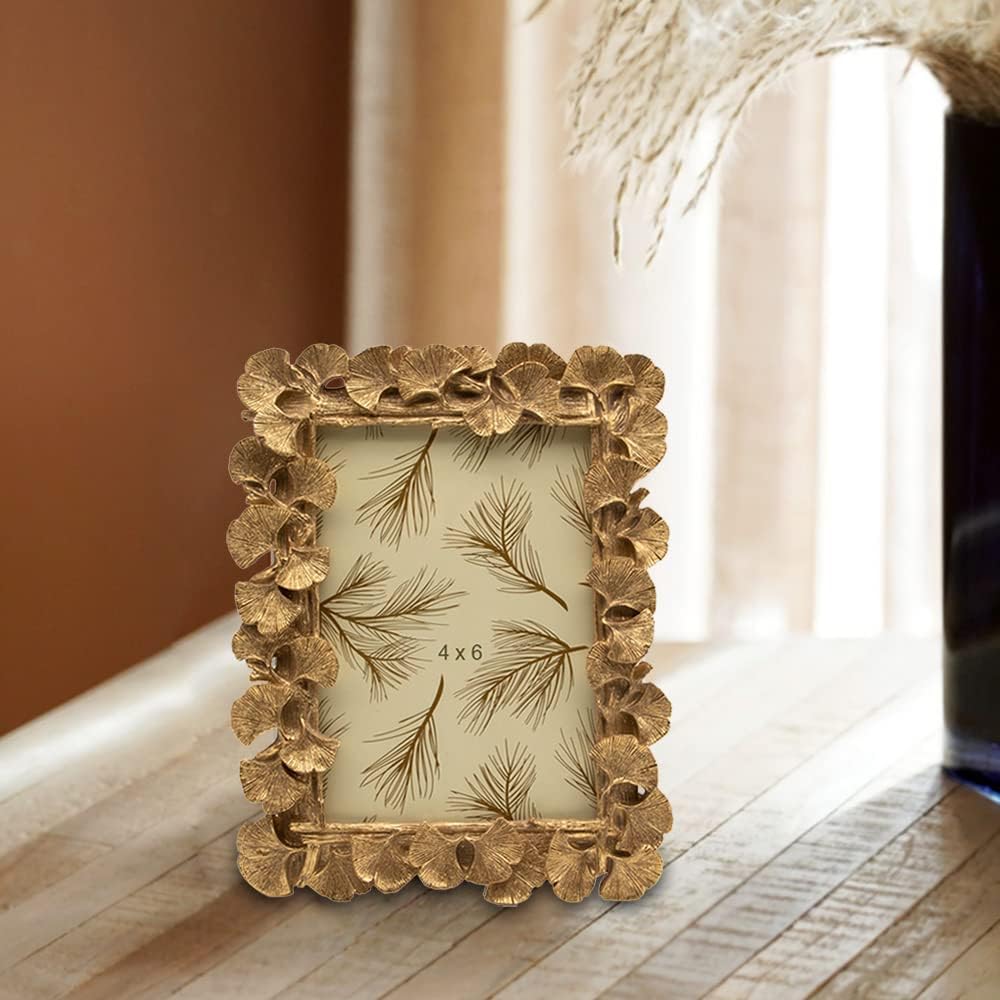 4x6 Vintage Picture Frame, Antique Gold Frame Ornate Frame