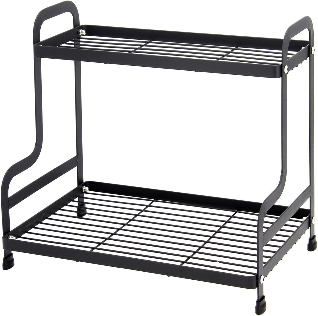 2-Tier Metal Countertop Organizer, Standing Storage Shelf