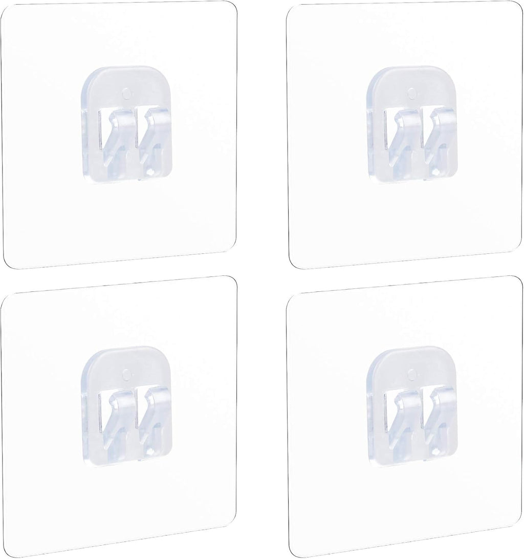 YeeBeny Corner Shower Caddy Adhesive Sticker Hooks for Shower Caddy 4 Pcs