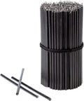Danilovo Pure Beeswax Candles - No-Drip, Smoke-Less, Tall, Thin Taper Candles Decorative for Church, Home or Birthday Honey Scented 7.3x0.24' (Black, 50pcs)