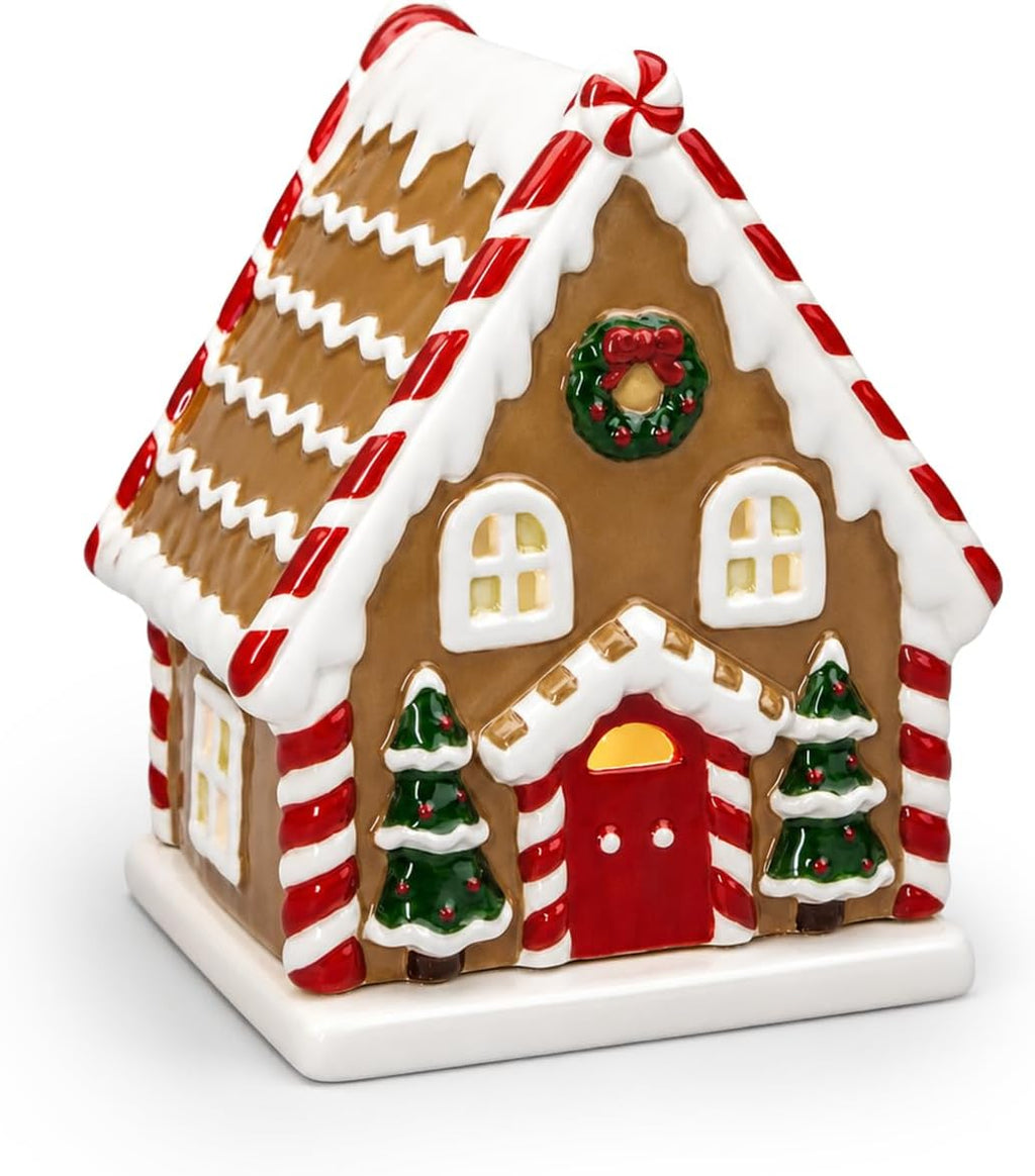 ARVIDSSON Christmas Wax Melt Warmer for Scented Wax, Gingerbread House