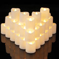 White LED Flameless Votive Tealight Candles, Warm White, 1.5"x1.6", 100Pack
