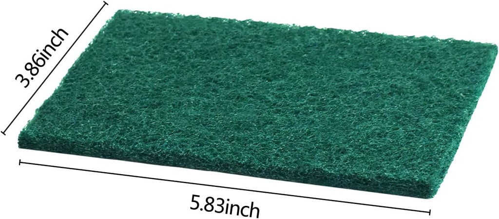 Heavy Duty Scrub Sponge, Scratch Free Dual-Sided Dishwashing Sponge, Scouring Pad for Home Kitchen, Sink, Dish, Bathtub, Wall, 10 Pack