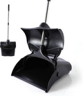 Yocada Commercial Dustpan with Wheels and Windproof Cover Indoor&Outdoor