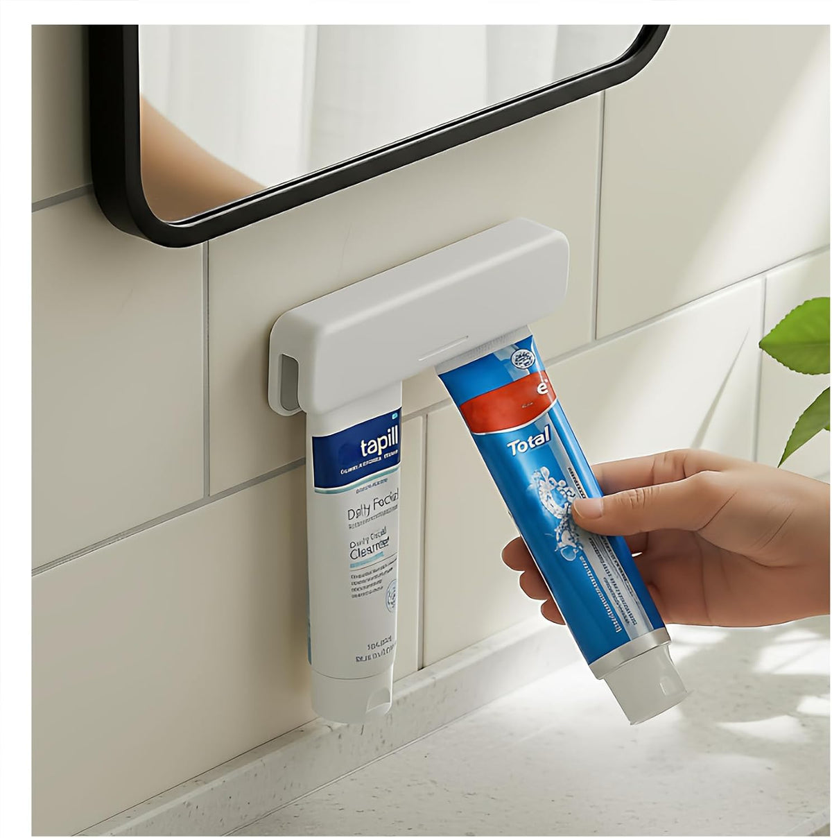 Toothpaste Holder, Toothpaste Wall Holder for Bathroom, Tooth Paste Hanger