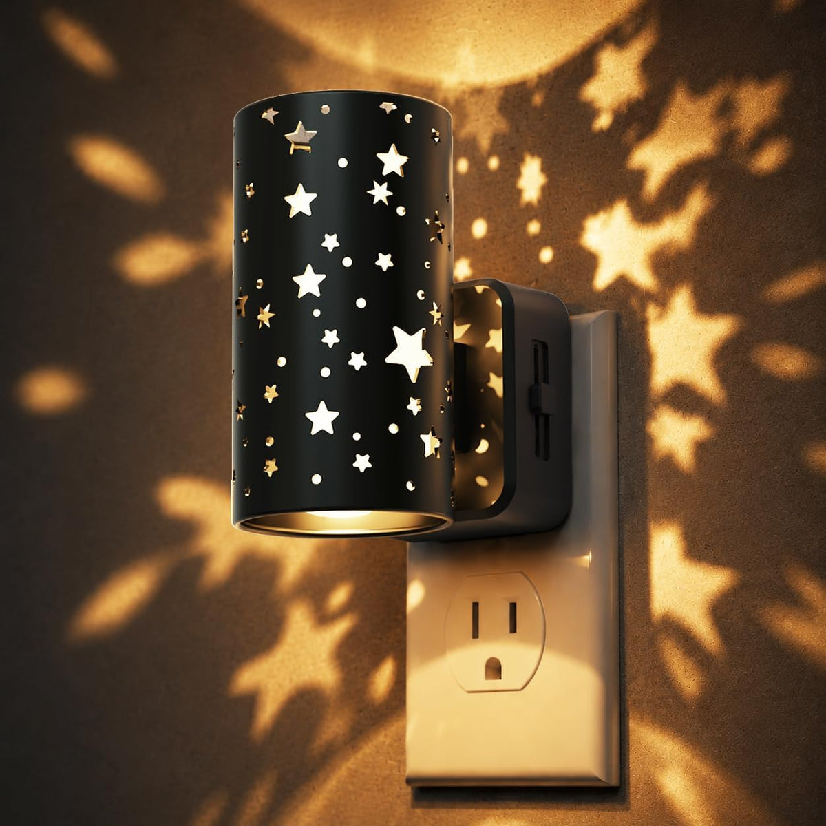 L LOHAS LED Night Light, Night Lights Plug into Wall,Star Nightlights,3000K