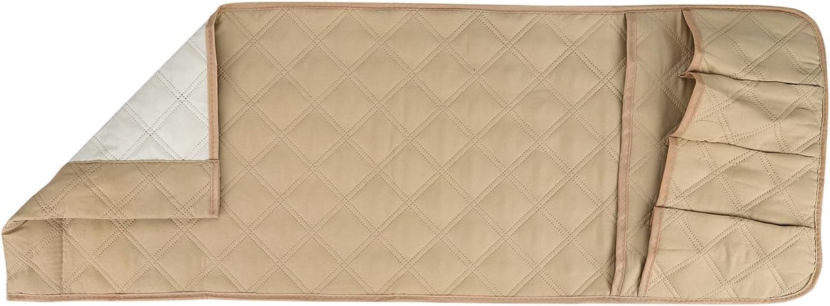 ITODA Armrest Organizer for Sofa Couch Chair, Waterproof Hanging Recliner Caddy 5 Pockets Storage Bag