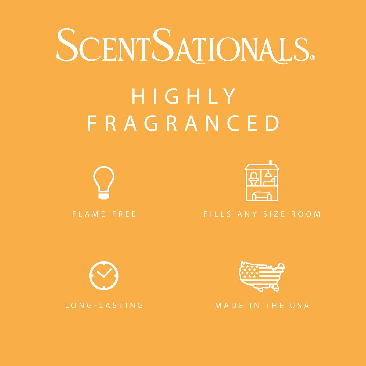 ScentSationals Honeysuckle Nectar Scented Wax Melts 10oz (24 Cubes)