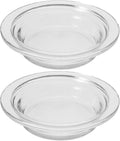2 Pack Wax Warmer Replacement Dishes, 4.5in Glass Wax Melt Trays