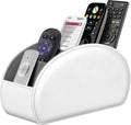 FINTIE Remote Control Holder with 9 Compartments Vegan Leather