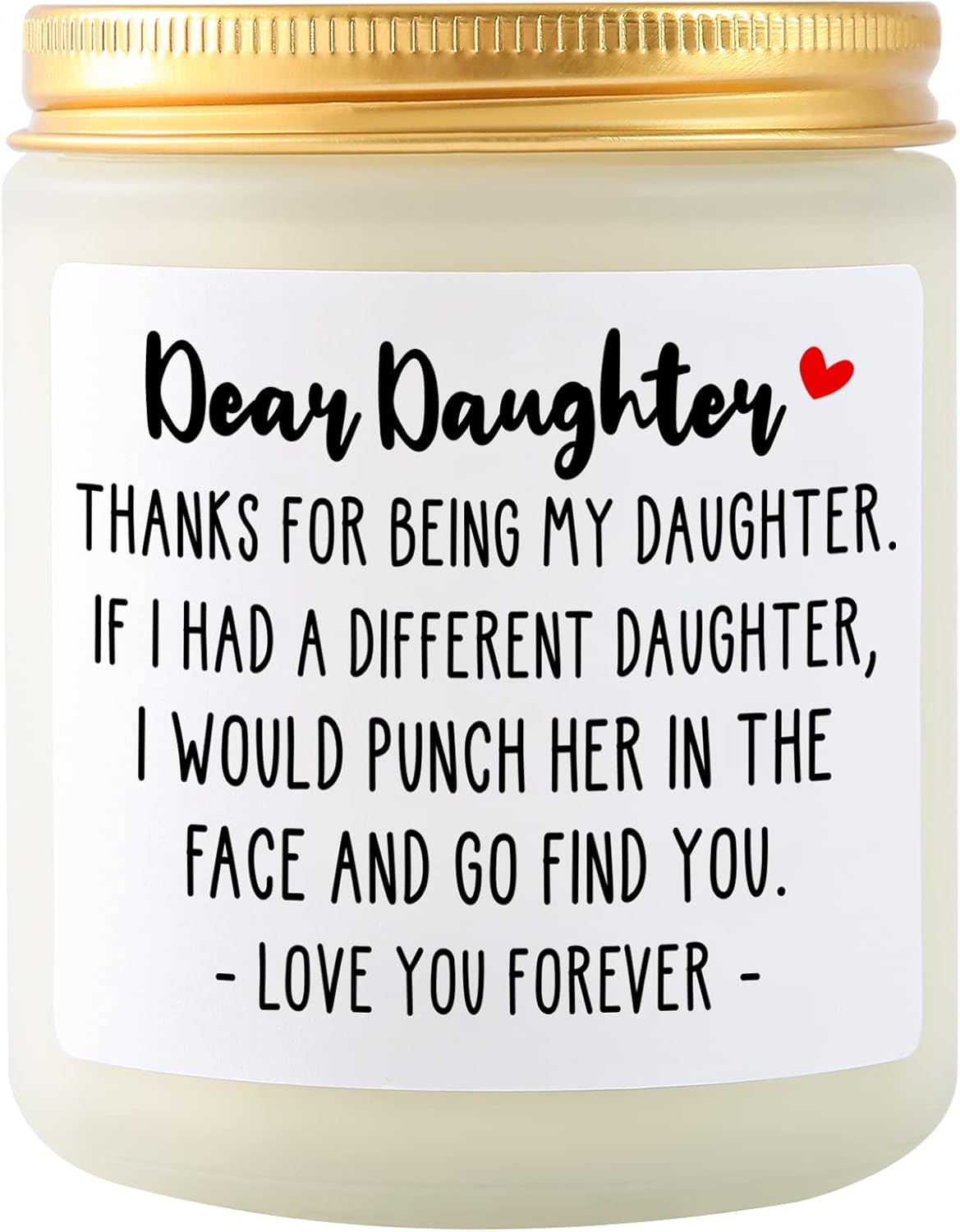 Daughter Gifts from Mom Dad, Daughter Birthday Gift Ideas Christmas Candle