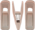 Light Pink Velvet Hanger Clips, 30 Pack