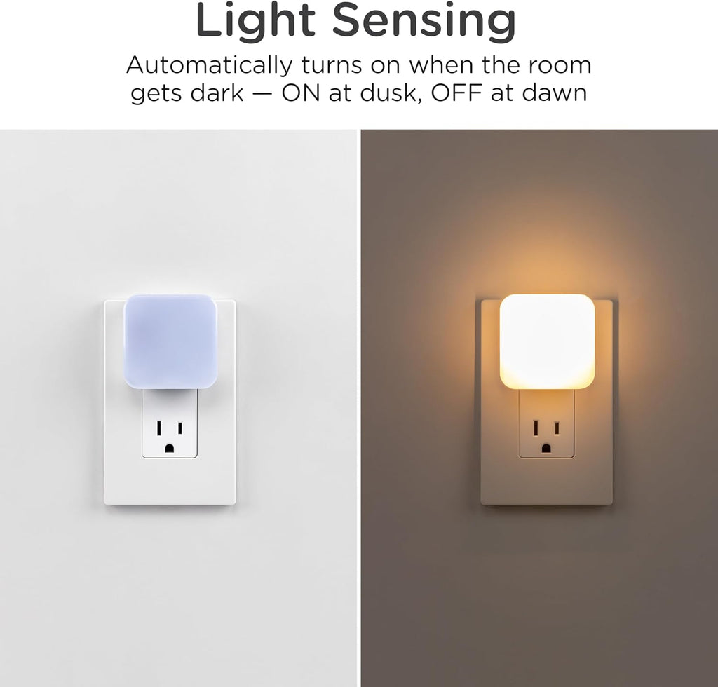 Lights By Night Night Lights Plug into Wall, Dimmable, Tunable White