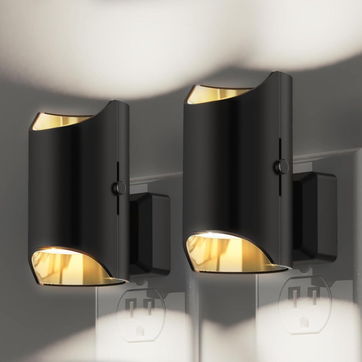 L LOHAS LED Bright Night Light, Night Lights Plug into Wall, Daylight White