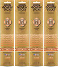 Gonesh - Extra Rich Scented Incense Sticks - Non-Toxic 10” Slow Burn Aromatic Sticks - Sandalwood - 80 Pack